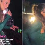 De volta aos palcos, Ivete Sangalo se emociona ao homenagear Preta Gil: 'Guerreira'; veja vídeo