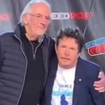 Elenco de 'De Volta Para o Futuro' assiste musical do filme na Broadway