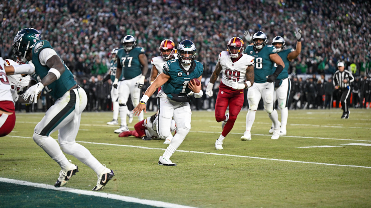 Philadelphia Eagles domina, vence Washington Commanders e vai ao Super Bowl