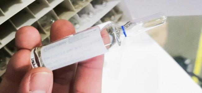 O Brasil recebe primeiro lote com 2,5 mil unidades do antídoto fomepizol