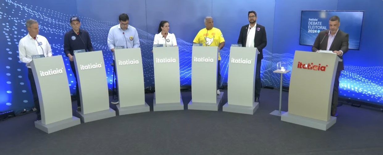 Debate em Ipatinga: candidatos criticam atual gestão e dizem que prefeito se esconde dos problemas