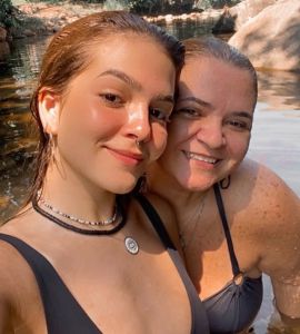 Débora Maia, mãe de Mel Maia