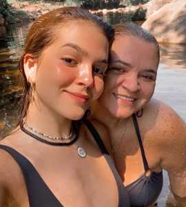 Débora Maia, mãe de Mel Maia