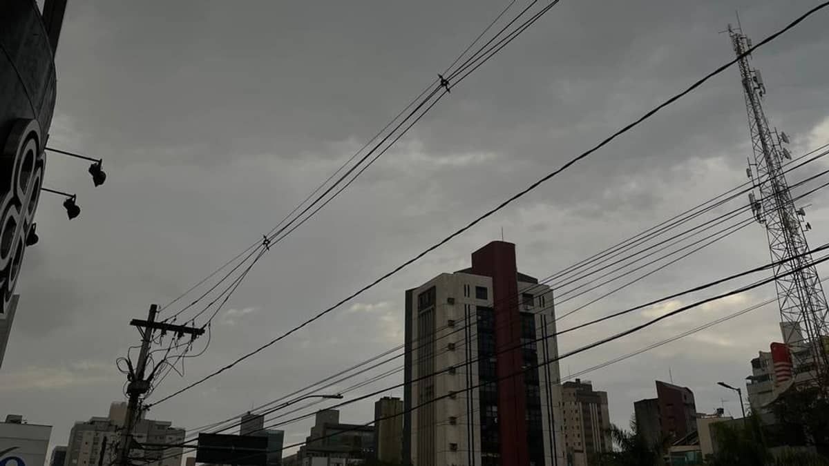 BH tem alerta de chuva para as próximas horas; veja recomendações