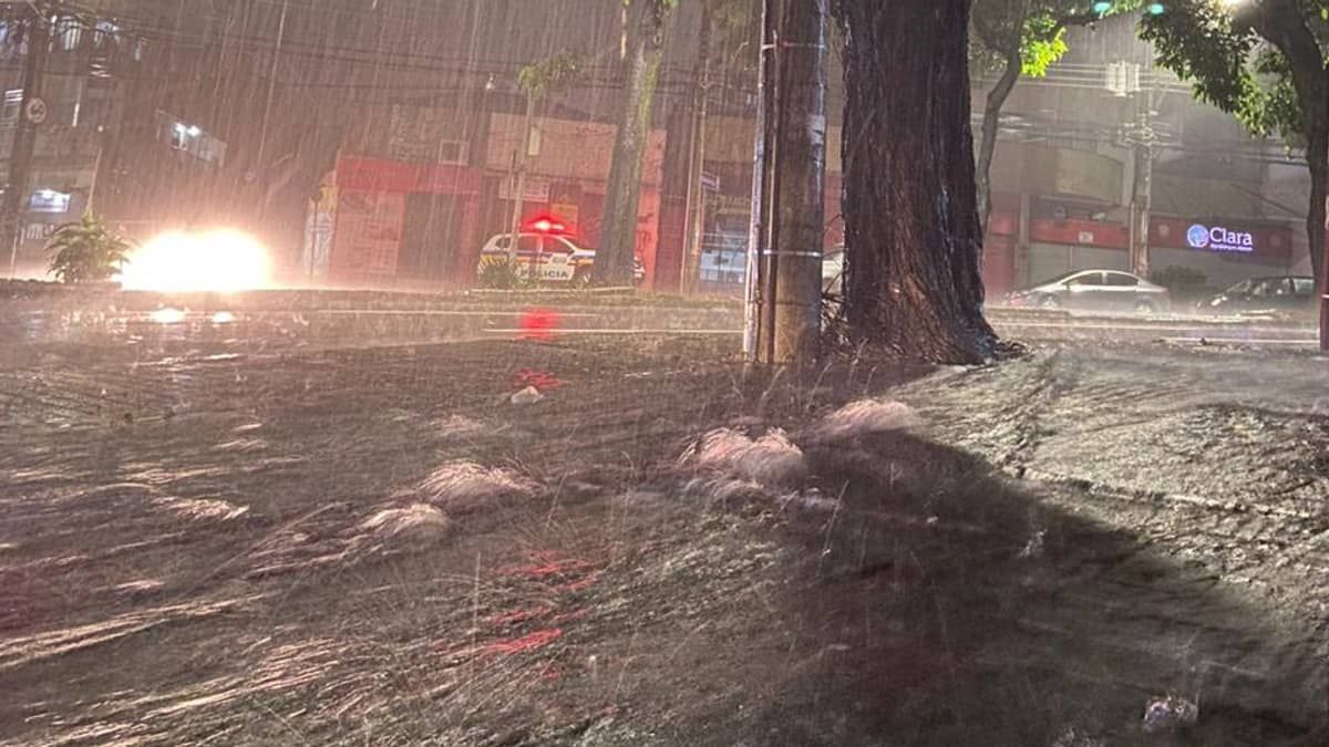 Defesa Civil Nacional alerta para chuvas intensas e ventanias em cidades mineiras 
