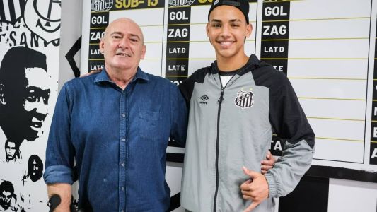 Deivid Washington renovou seu contrato com o Santos