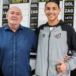 Santos renova com joia da base por mais dois anos