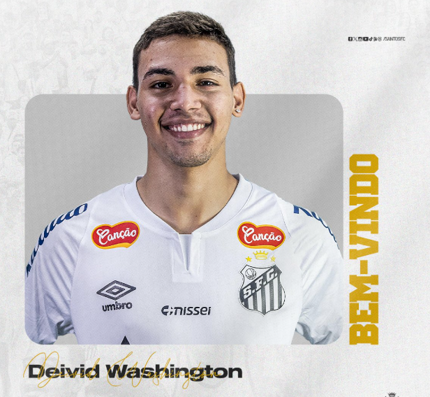 Santos anuncia a chegada de Deivid Washington; veja detalhes do acordo