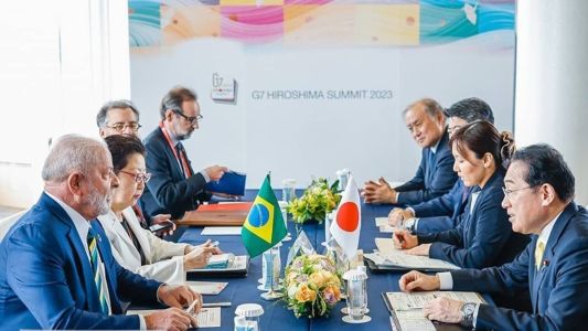 Delegação brasileira aproveitou G-7 realizado em Hiroshima para se encontrar com representantes do governo japonês