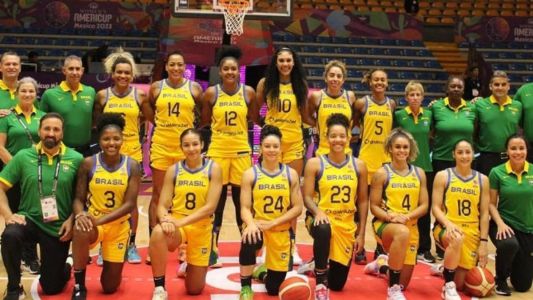 Delegação da Seleção Feminina de Basquete