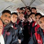 Avião que traz o Patronato, rival do Botafogo, chama a atenção; veja imagens