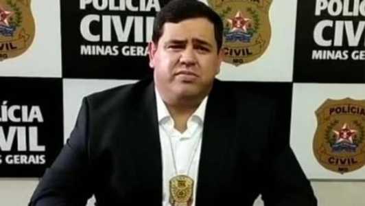 Delegado Carlos Fernandes, da Delegacia de Polícia Civil em Ituiutaba