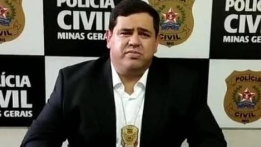 Delegado Carlos Fernandes, da Delegacia de Polícia Civil em Ituiutaba
