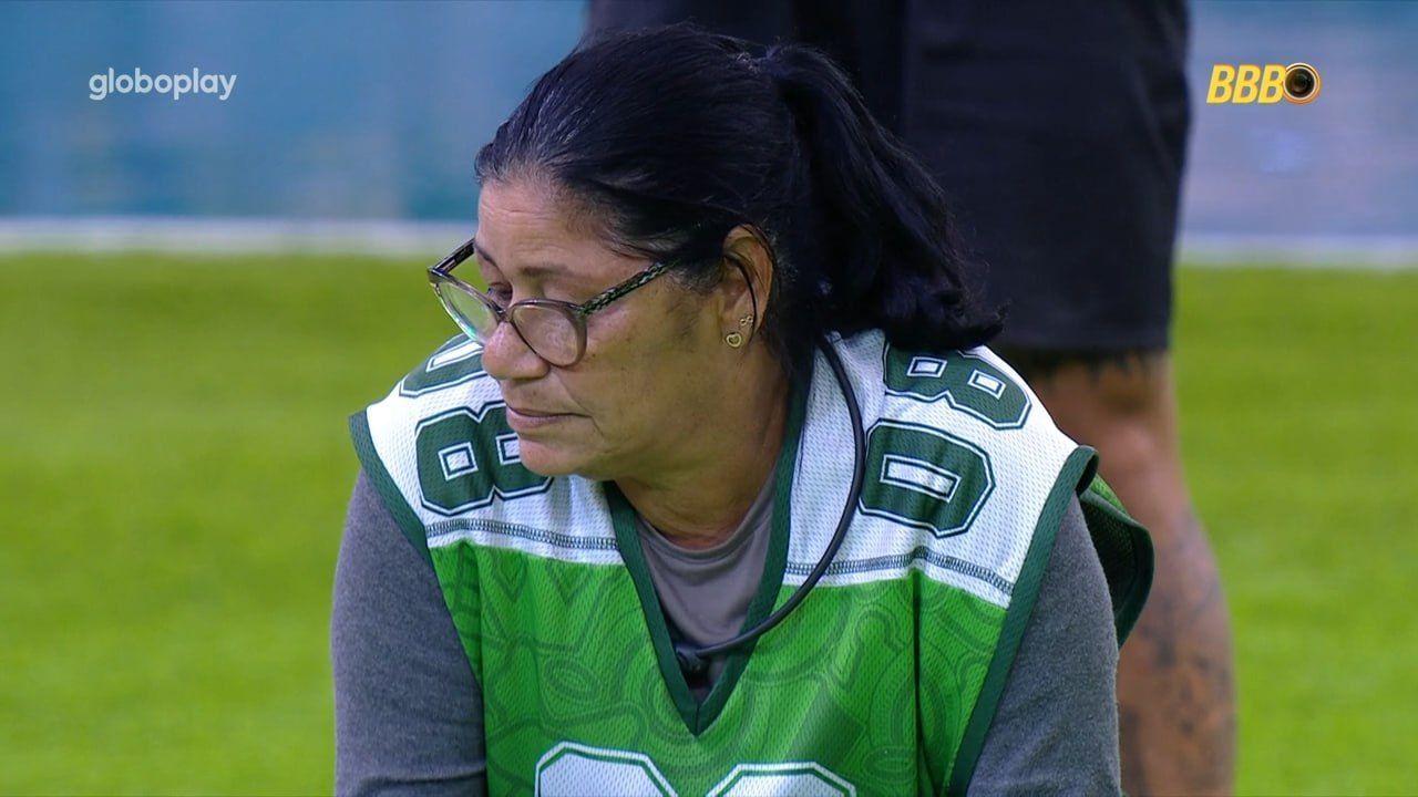 BBB 25: Delma Chora, desabafa e recebe apoio de Aline