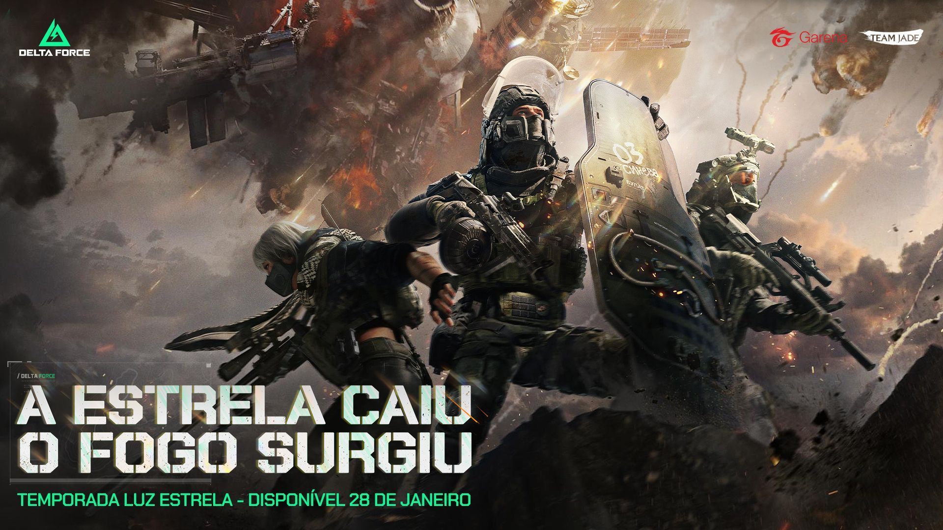 Garena Delta Force lançou sua nova temporada, “Starfall”