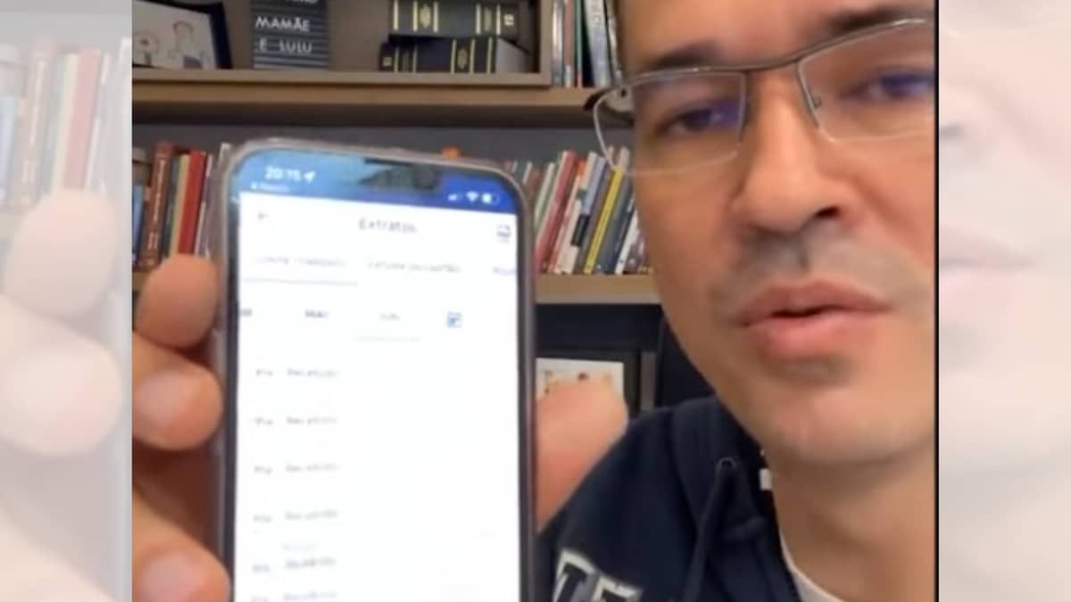 Em vídeo, Deltan diz que conversou com Deus após cassação e mostra 'chuva de Pix'
