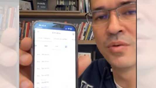 Deltan mostrou, em vídeo, depósitos feitos por apoiadores