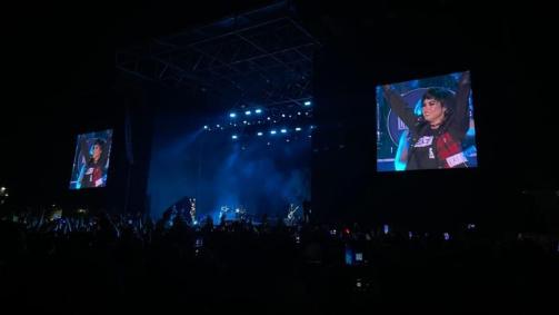 Demi Lovato se apresentou em Belo Horizonte na noite da última sexta-feira (3)