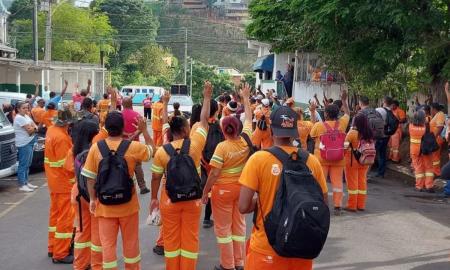 Falhas nos valores pagos pela Prefeitura aos servidores do Demlurb foram tema de assembleia nesta quarta (3) em Juiz de Fora