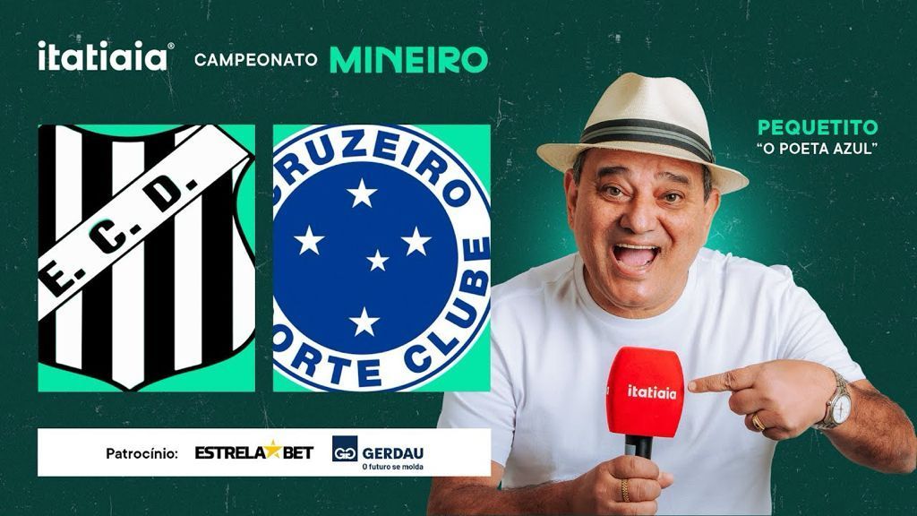 Democrata-GV x Cruzeiro: assista, ao vivo, à transmissão da Itatiaia