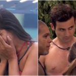 BBB 24: Matteus muda o visual com a ajuda de Davi e Deniziane reage; vídeo