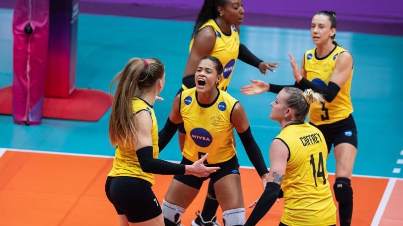 Dominante, Praia Clube derrota Red Rockets-JAP e sonha com classificação no Mundial