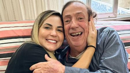 Deolane Bezerra fez visita ao ator Marcos Oliveira