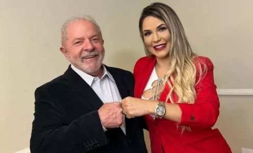 Deolane Bezerra demonstrou apoio a Lula em 2022