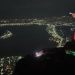 Depois da megaoperação, Cristo Redentor é palco de projeção bíblica pela paz