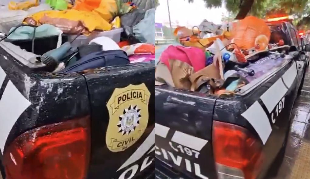Depósito com produtos furtados de casas e comércios é encontrado pela polícia no RS