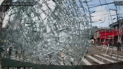 Depredação Ônibus SP