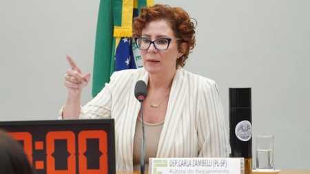 Deputada federal Carla Zambelli (PL-SP) virou ré após julgamento do Supremo Tribunal Federal (STF)