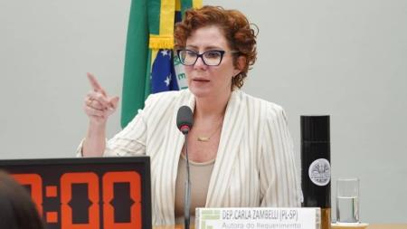 Deputada federal Carla Zambelli (PL-SP) virou ré após julgamento do Supremo Tribunal Federal (STF)