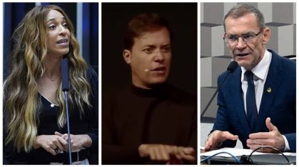 Deputada Federal Erika Hilton/Pastor André Valadão/ Senador Fábio Contarato