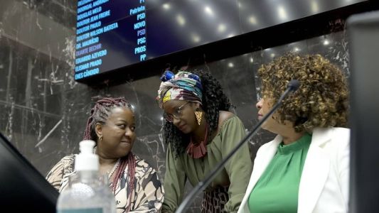 Deputadas petistas, Macaé Evaristo, Andreia de Jesus e Leninha