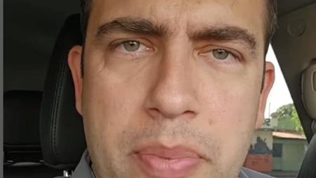 Deputado Cristiano Caporezzo postou um vídeo em suas redes dizendo que seu escritório foi invadido