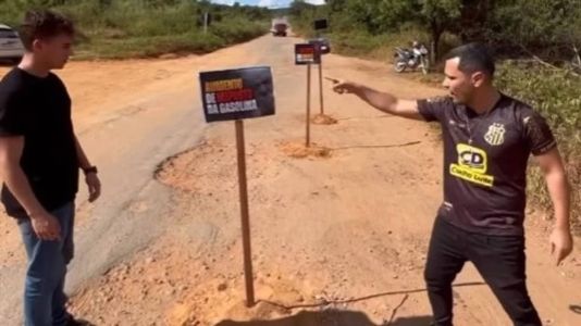 Deputado Nikolas Ferreira e senador Cleitinho gravaram vídeo criticando péssimas condições da BR-367