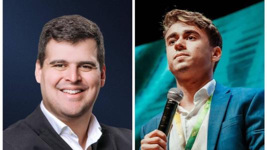 Deputados Bruno Engler e Nikolas Ferreira