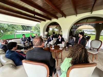 Deputados se reúnem com Pacheco em Brasília