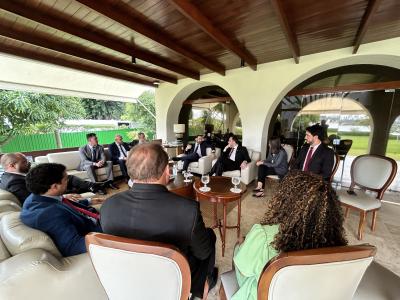 Deputados se reúnem com Pacheco em Brasília