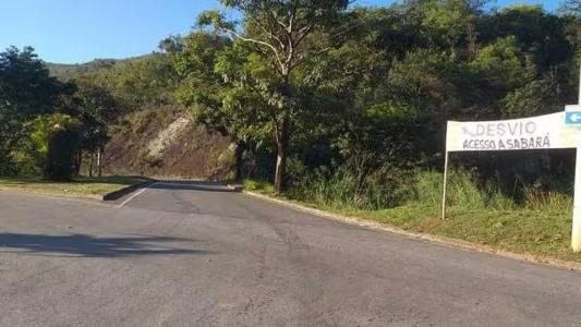 DER-MG divulgou rotas para desviar da obra