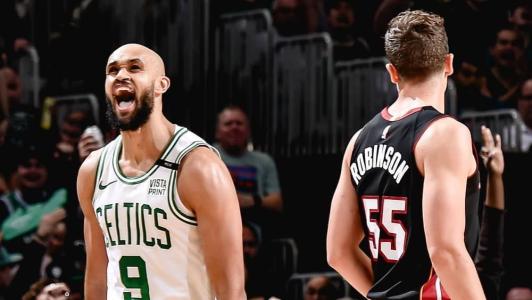 Derrick White brilhou com 28 pontos a favor do Boston Celtics