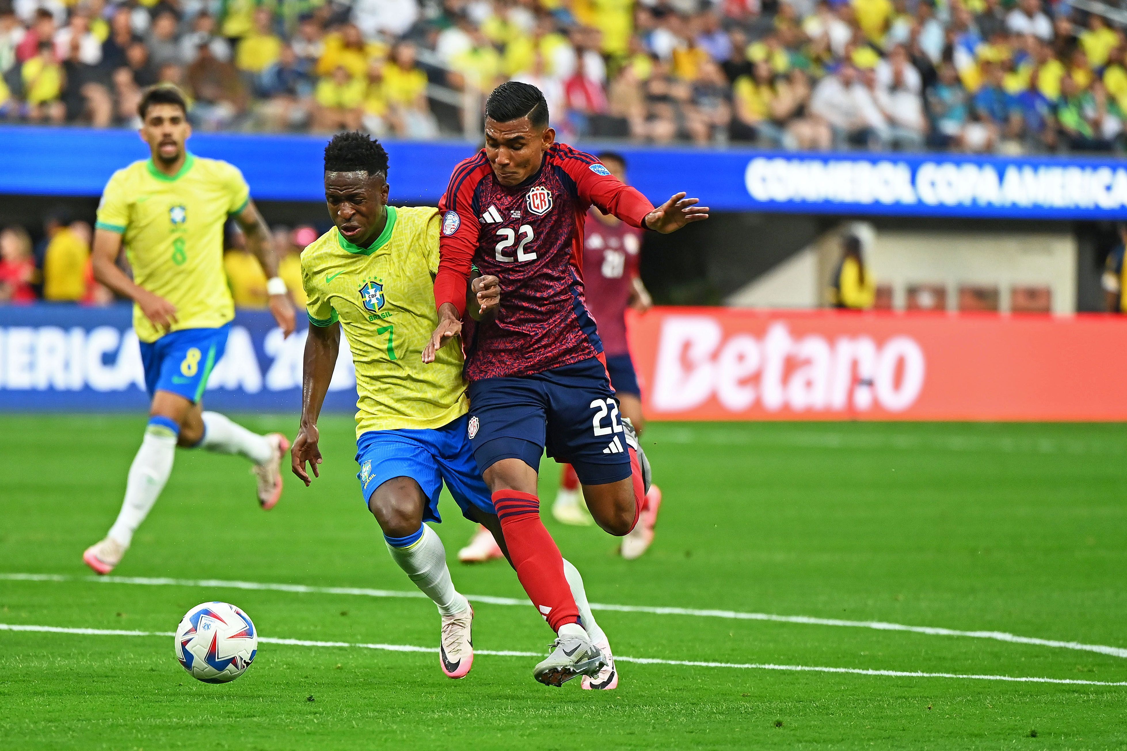 Brasil pressiona, perde gols e só empata com a Costa Rica na Copa América