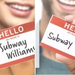 Subway promete lanche vitalício para quem mudar o nome pelo da marca