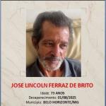 Idoso desaparece após almoçar na casa da filha no bairro Nova Suíça, em Belo Horizonte