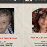 Irmãos de 5 e 7 anos estão desaparecidos há mais de 45 dias no Triângulo Mineiro; PC investiga