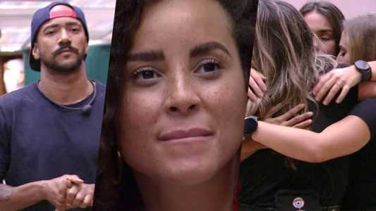 Desérticas comemoram e Alface fica chateado com eliminação de Domitila