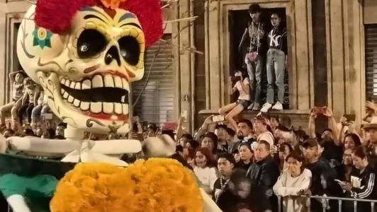 Desfile do Dia dos Mortos aconteceu nesse sábado, 4 de novembro, na Cidade do México
