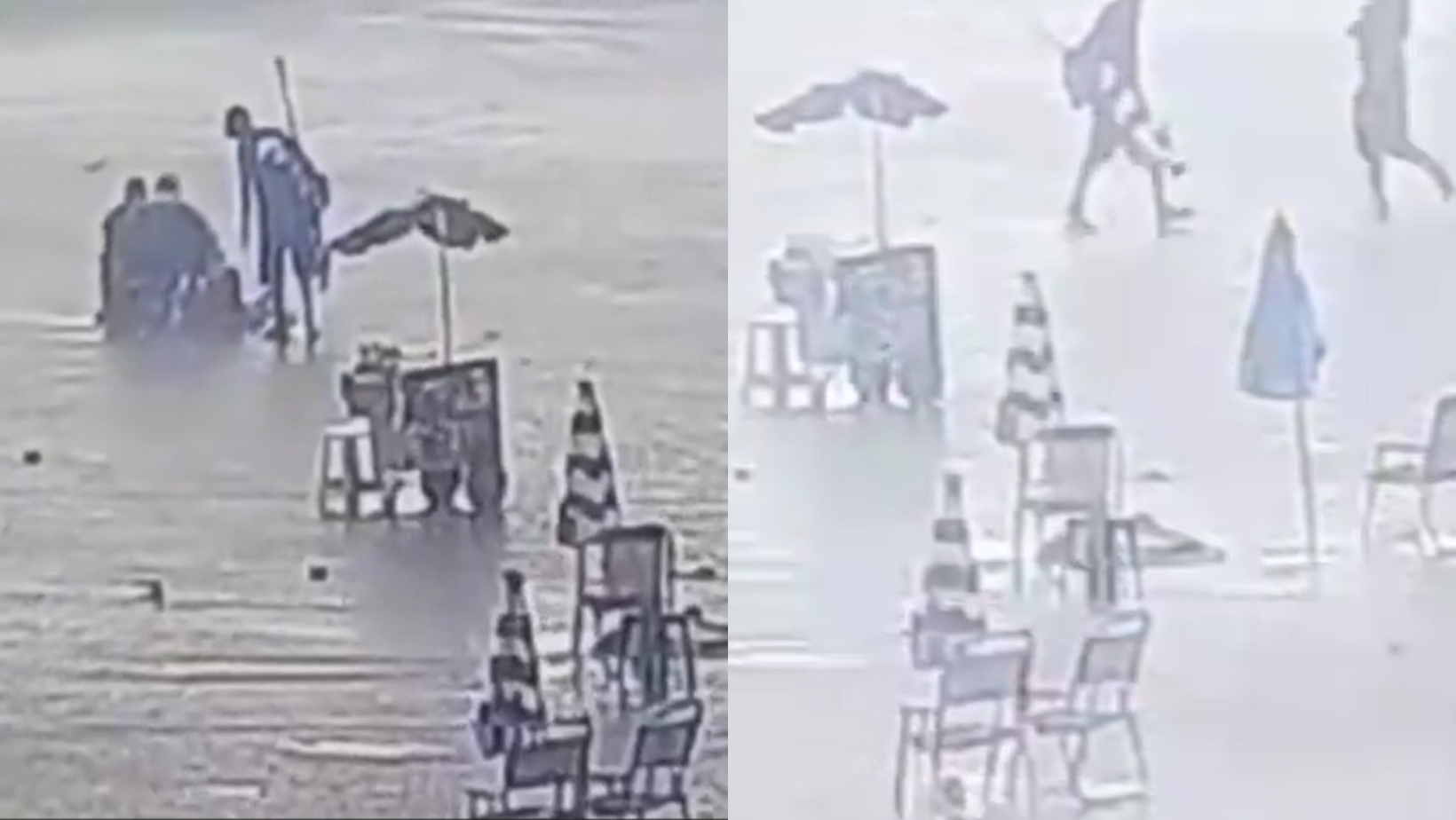 Vídeo: queda de raio mata uma mulher e outros sete ficam feridos em São Paulo