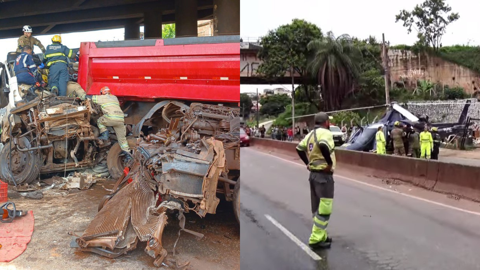 Anel Rodoviário de BH completa três horas de interdição e congestionamento chega a 8 km